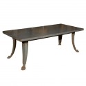 Top Dining Table , 8 Excellent Zinc Topped Dining Table In Furniture Category