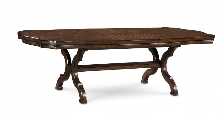 Furniture , 9 Unique Distressed trestle dining table : Trestle Dining Table