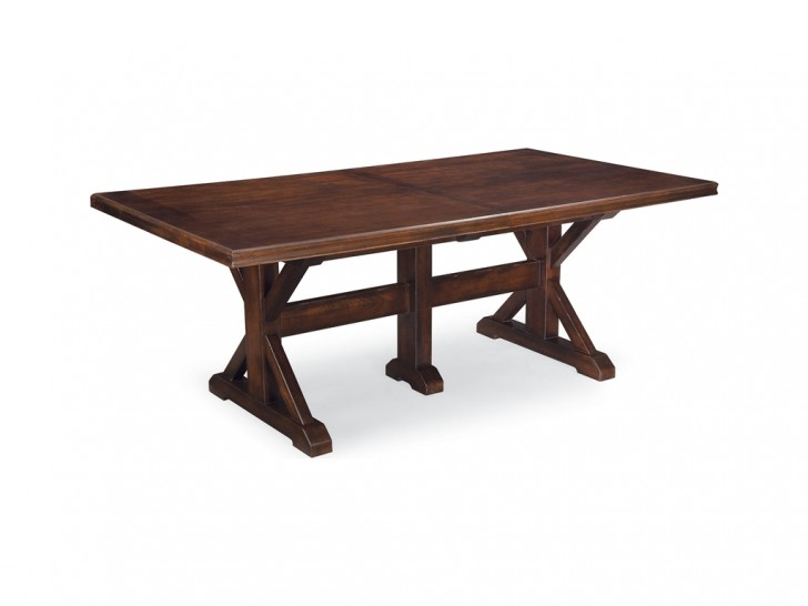 Furniture , 7 Stunning Dining Room Trestle Table : Trestle Dining Table
