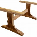 Furniture , 7 Lovely Trestle dining tables with reclaimed wood : Trestle Dining Table