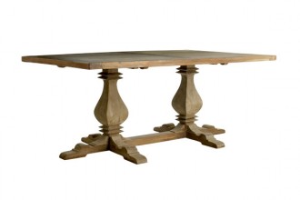 600x600px 8 Gorgeous Distressed Trestle Dining Table Picture in Furniture