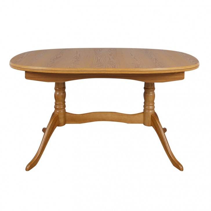 Furniture , 8 Awesome Extending pedestal dining table : Twin Pedestal Dining Table