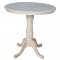 Unfinished Round Pedestal Table , 8 Fabulous Unfinished Round Dining Table In Furniture Category