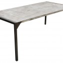 Urban Dining Table , 8 Best Reclaimed Wood Dining Table Metal Legs In Furniture Category