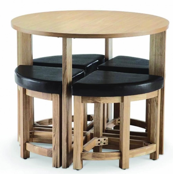 Furniture , 8 Charming Stowaway dining table : Veneer Stowaway Dining Table