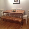 Wood Dining Table , 8 Good Reclaimed Wood Dining Table Chicago In Furniture Category