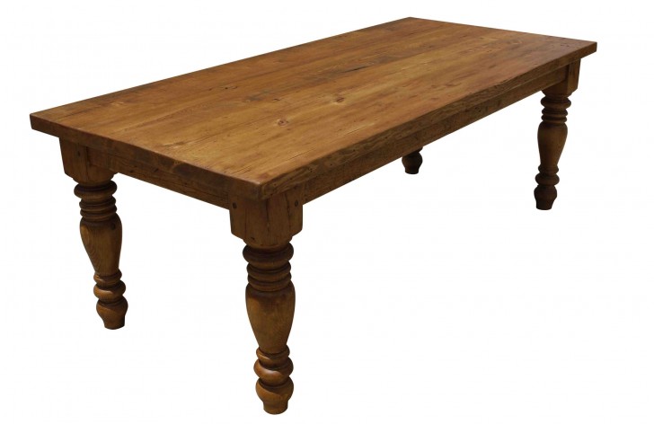 Furniture , 8 Cool Salvaged wood dining table : Wood Farm Dining Table