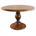 Wood Round Dining Table , 7 Awesome Reclaimed Wood Round Dining Tables In Furniture Category