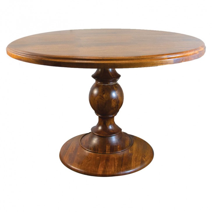 Furniture , 7 Awesome Reclaimed wood round dining tables : Wood Round Dining Table