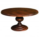Wood Round Dining Table , 8 Popular Mango Wood Dining Table In Furniture Category