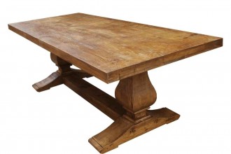 1077x689px 7 Lovely Trestle Dining Tables With Reclaimed Wood Picture in Furniture