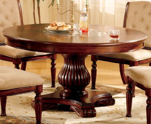 Dining Room , 8 Wonderful Lazy susan dining room table : Dining Room Tables