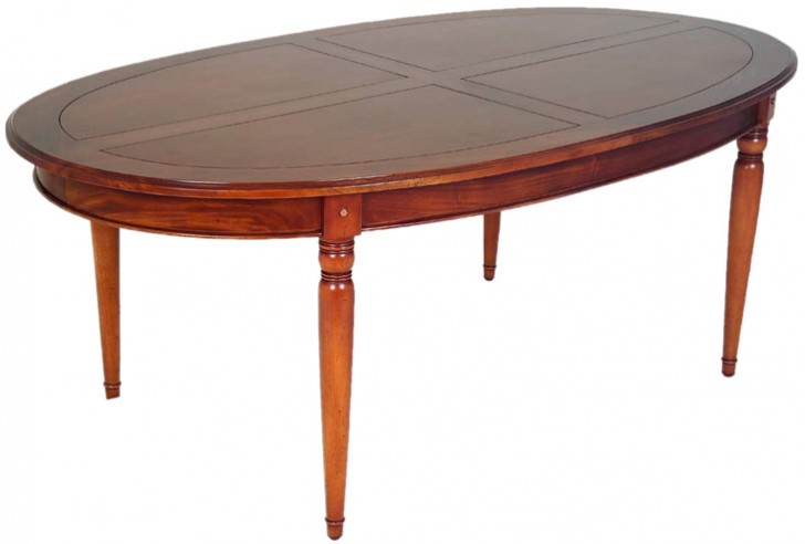 Furniture , 8 Popular Oblong dining tables : Elegant Oval Dining Table