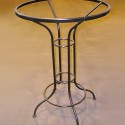  oval dining table , 8 Nice Wrought Iron Dining Table Bases In Furniture Category