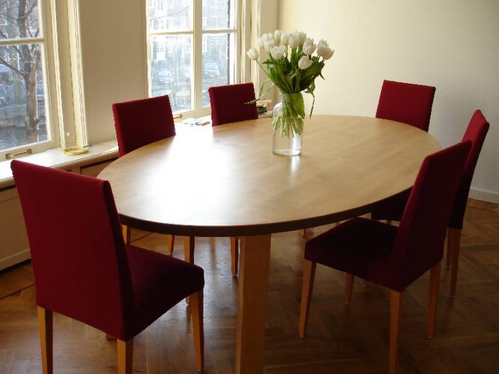 Furniture , 7 Good Oblong dining room tables : Ovaldining Table