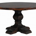 Furniture , 9 Popular 60 inch Round pedestal dining table :  solid wood dining table