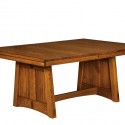 solid wood trestle dining table , 8 Gorgeous Trestle Dining Tables In Furniture Category