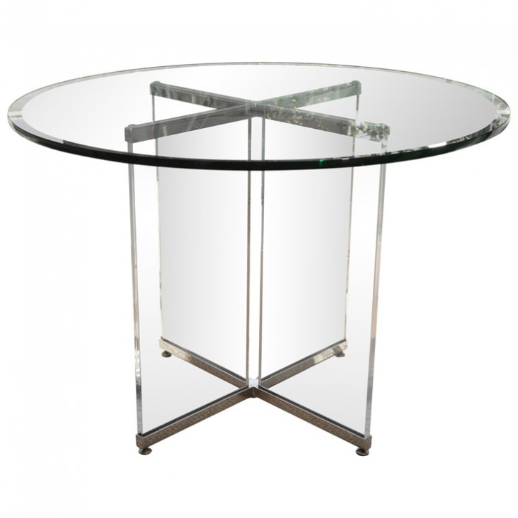 Furniture , 8 Gorgeous Lucite dining tables :  Teak Dining Table