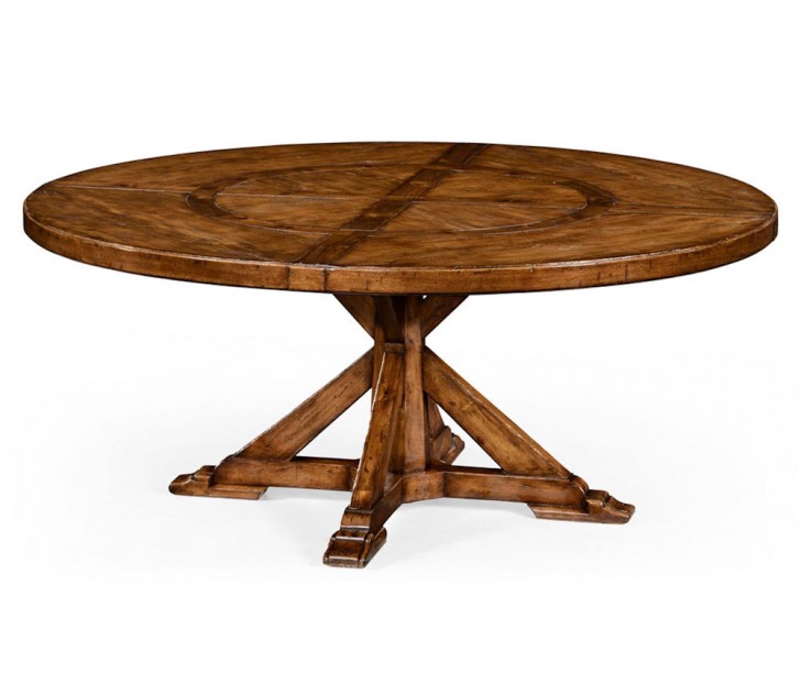 Furniture , 8 Popular Lazy Susan Dining Table : Topped Circular Dining Table