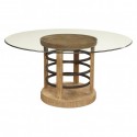60 Inch Round Glass Top Dining Table , 8 Best 60 Inch Round Pedestal Dining Table In Furniture Category