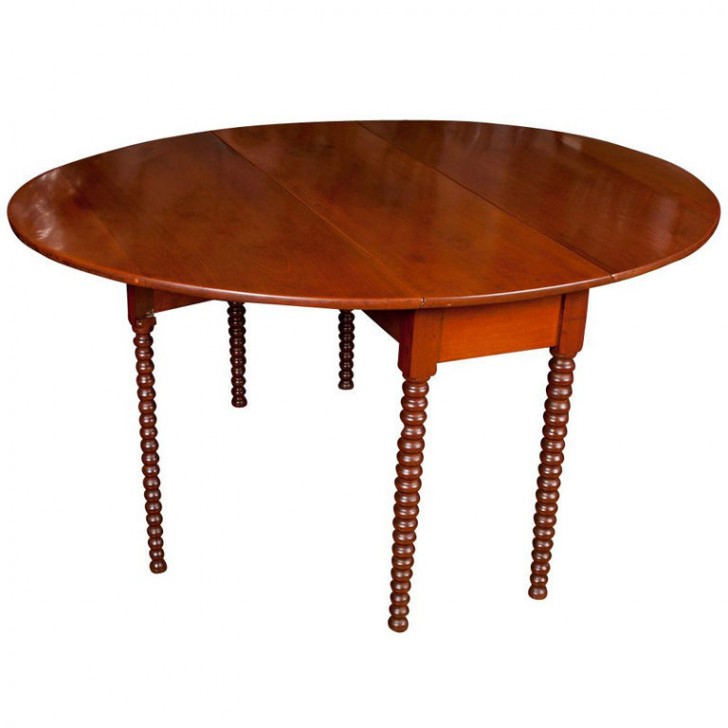 Furniture , 7 Charming Drop Leaf Console Dining Table : American Drop Leaf