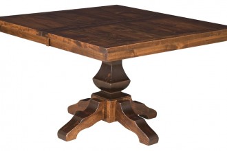 1024x585px 6 Popular Rustic Pedestal Dining Table Picture in Furniture