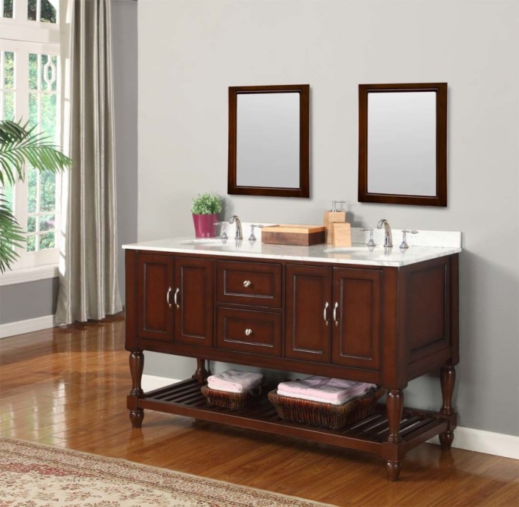 Furniture , 6 Awesome Mission style bathroom vanity : Bathroom Vanity Sink