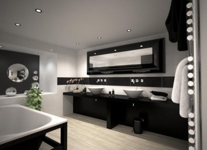 Bathroom , 7 Popular Interior Design Ideas for Bathrooms : Bathroom With Simple Small