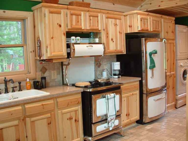 Kitchen , 8 Outstanding Knotty pine kitchen cabinets : Cabinet Door Styles