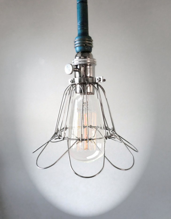 Lightning , 7 Gorgeous Edison bulb light fixtures : Cage Light