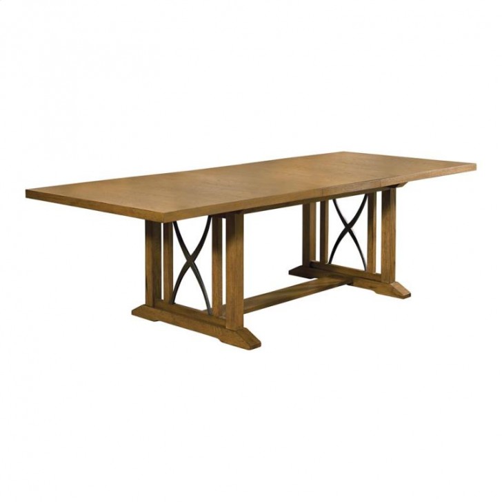 Furniture , 6 Ultimate Trestle Table Dining : Carmel Trestle Dining Table