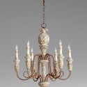 Chandelier Wrought Iron Wood , 7 Cool Tuscan Chandelier In Lightning Category
