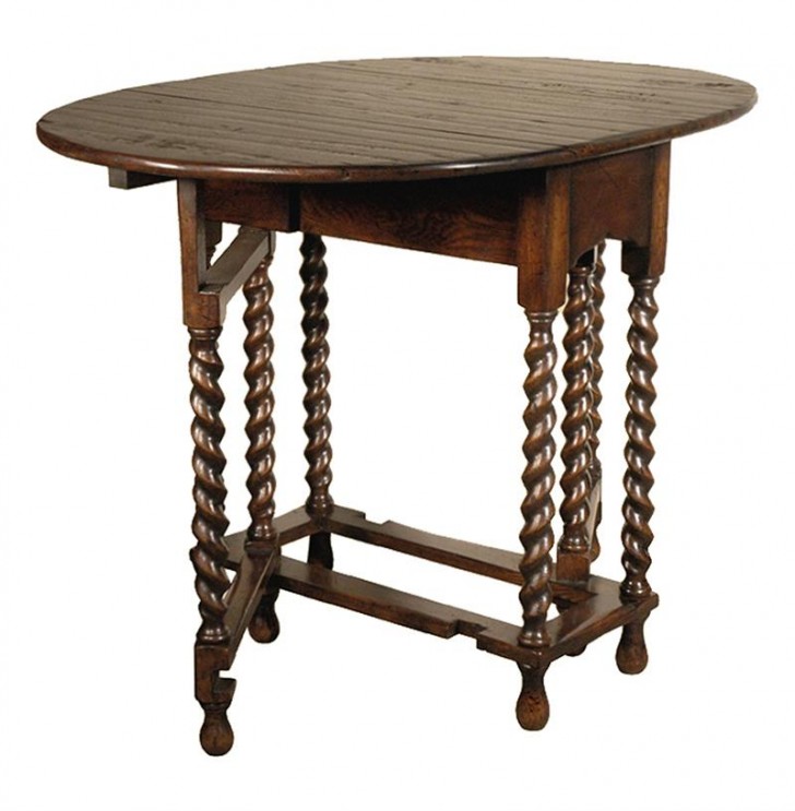 Furniture , 7 Charming Drop Leaf Console Dining Table : Console Dining Table