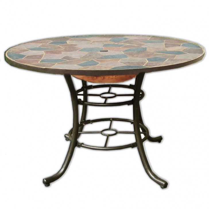 Furniture , 7 Superb Fire Pit Dining Tables : Deeco Rock Canyon