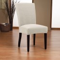 Dimples Bone Dining Chair , 8 Awesome Slipcovered Dining Chairs In Furniture Category