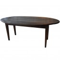Furniture , 8 Unique Oval Drop Leaf Dining Table : Dining Room Centerpieces