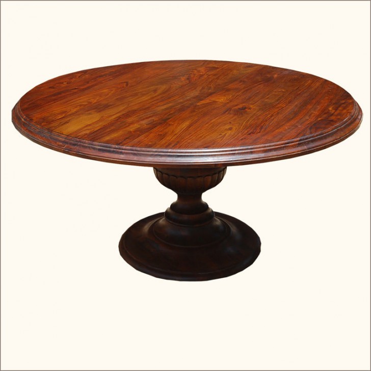 Furniture , 8 Lovely 60 Round Pedestal Dining Table : Dining Room Pedestal Table