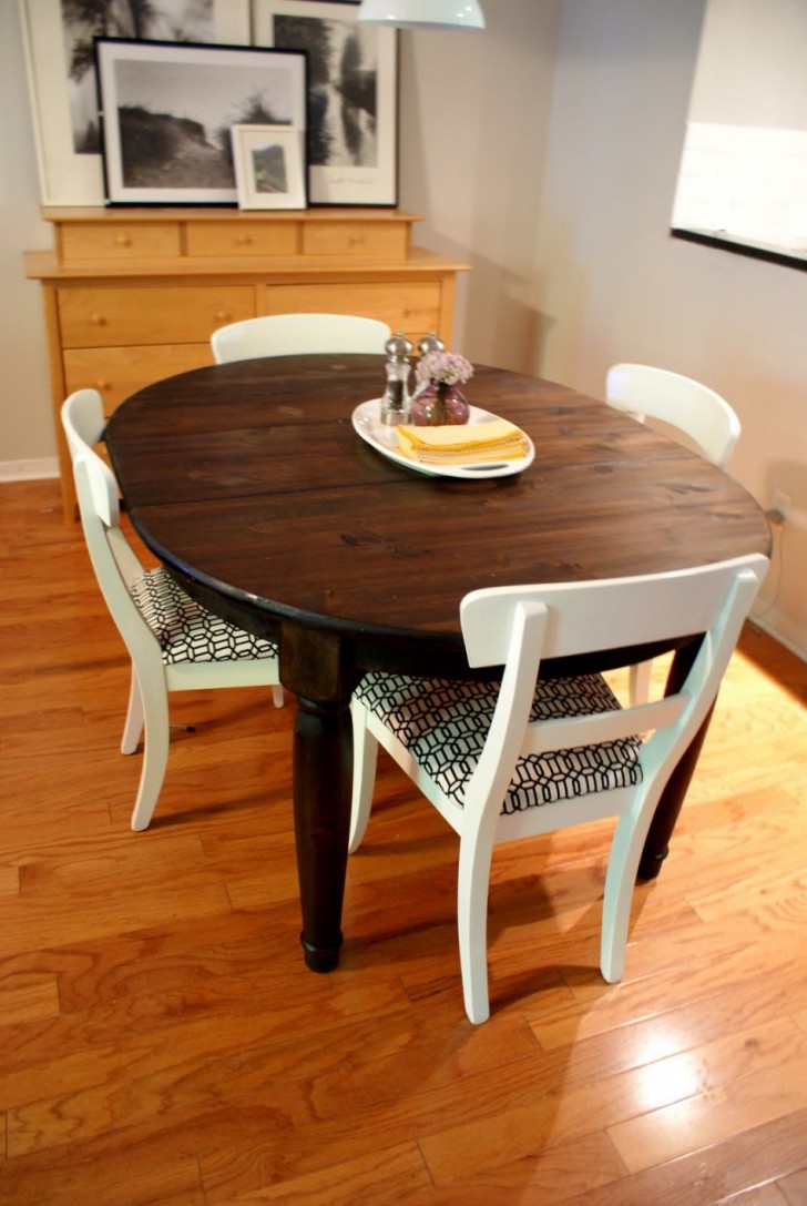 Dining Room , 7 Amazing Refinish a Dining Room Table : Dining Room Table