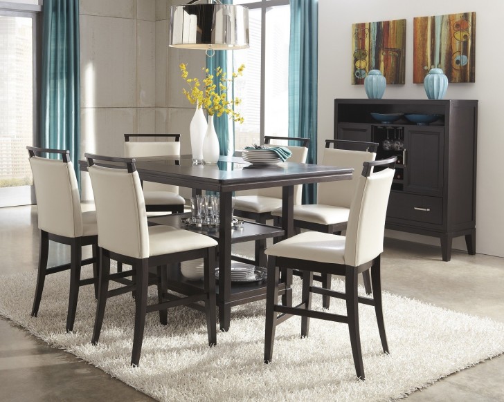 Dining Room , 7 Perfect Trishelle Counter Height Dining Table : Dining Sets Buffets