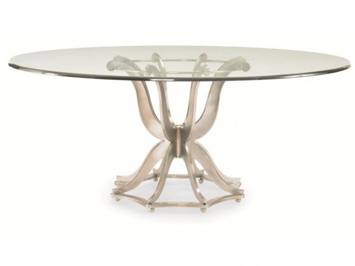 Furniture , 8 Gorgeous Table Bases For Glass Tops Dining : Dining Table Bases For Glass