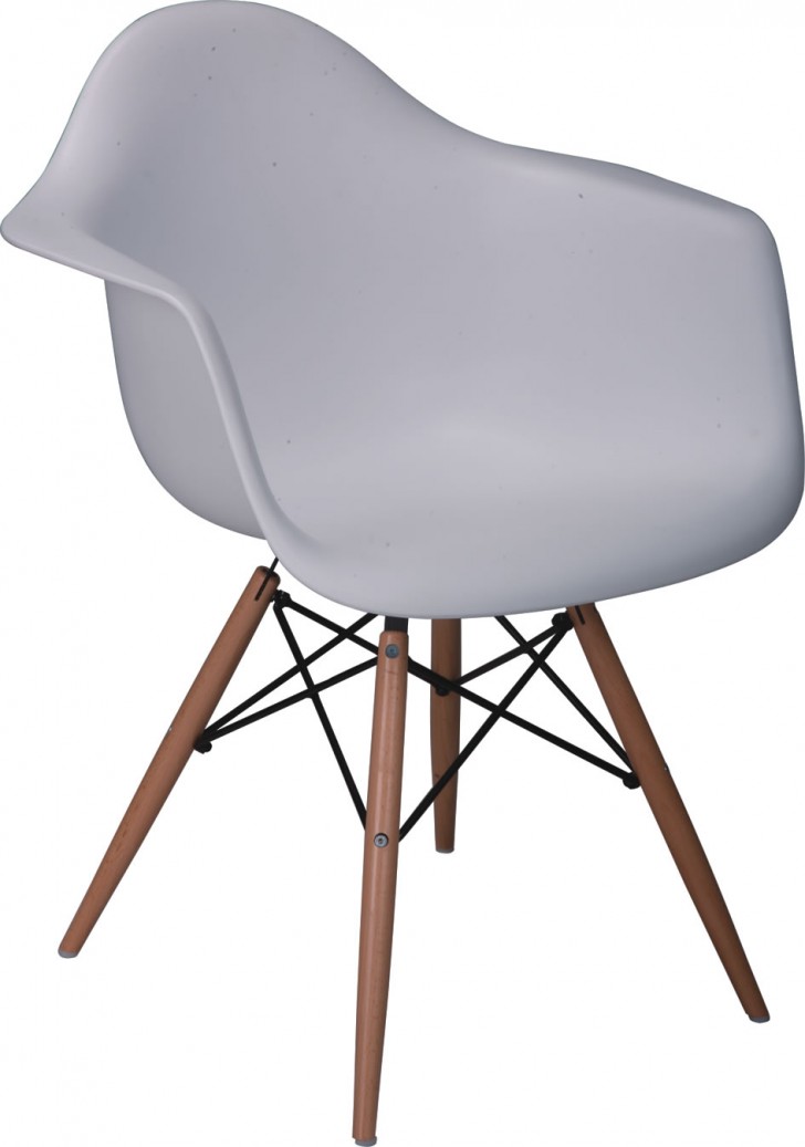 Furniture , 7 Gorgeous Eames chair reproduction : Eames White DAW Chair Replica