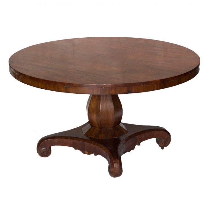 Furniture , 6 Good Expandable Pedestal Dining Table : English Pedestal Dining Table
