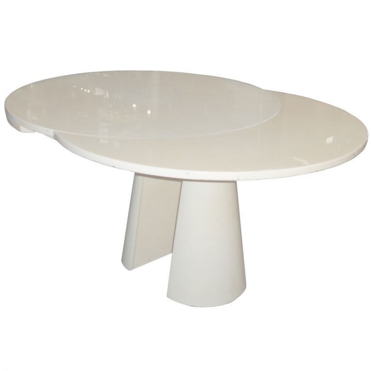 Furniture , 6 Good Expandable Pedestal Dining Table : Expandable Dining Table