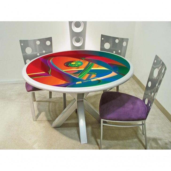 Furniture , 7 Good Expandable Round Dining Room Table : Expandable Round Dining Room Tables