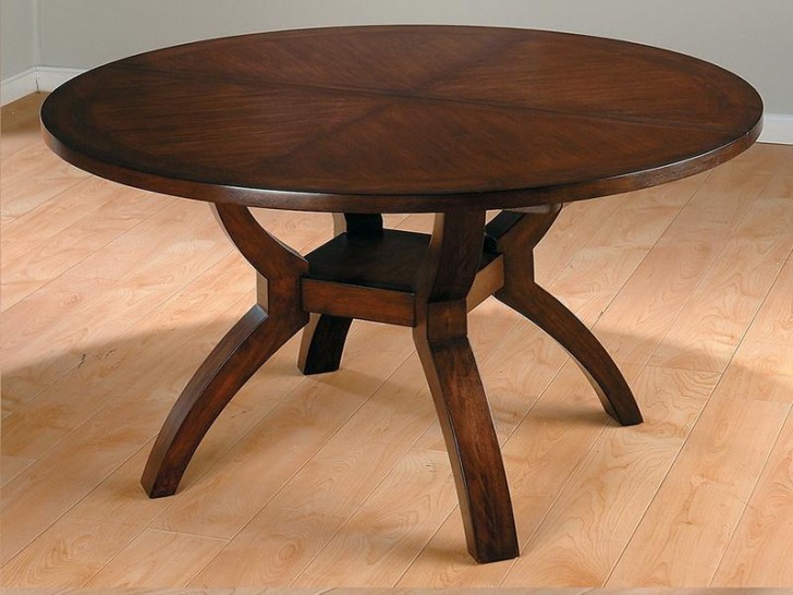 Furniture , 5 Excellent Expanding Round Dining Room Table : Expandable Round Dining Table