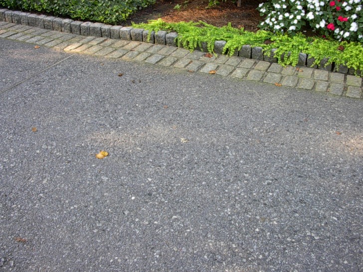 Others , 7 Awesome Stamped concrete driveways : Exposed Granite With Integrated Border