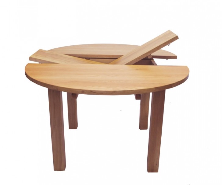 Furniture , 8 Unique Round Extending Dining Table : Extending Dining Table
