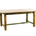 Furniture , 7 Lovely Reclaimed Barnwood Dining Table : Farmhouse Dining Table