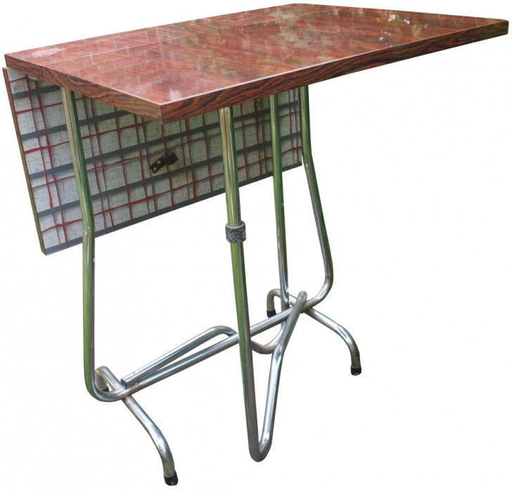 Furniture , 7 Fabulous Formica Dining Tables : Folding Dining Table Retro