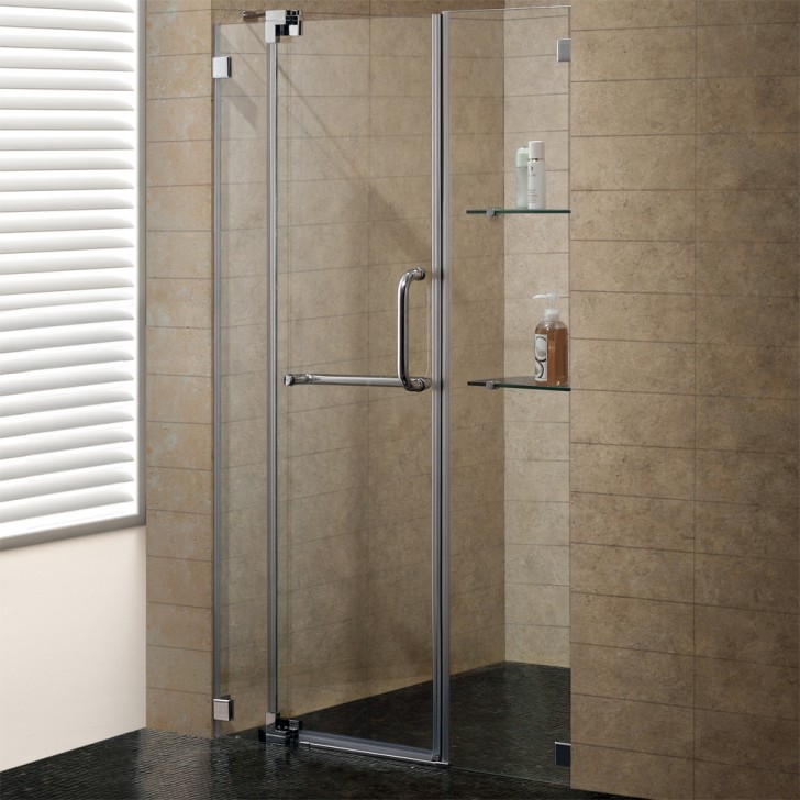 Bathroom , 6 Gorgeous Frameless shower doors cost : Frameless Shower Door